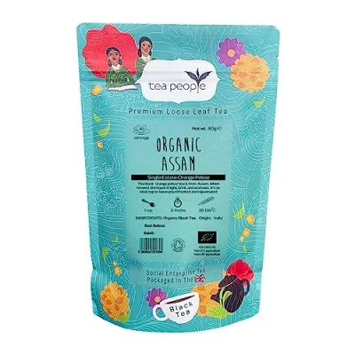 Image of Tea People Organic Assam 60g Retail Pack