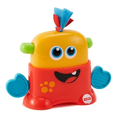 Image of Fisher Price FHF82 Tote Along Monsters, Stewart Pals Toy, Multicolor
