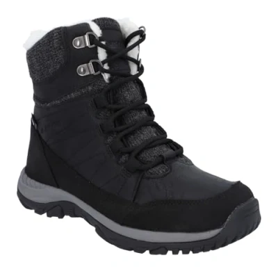 Image of Hi Tec Women&#039;s Riva MID WP High Rise Hiking Boots, Black (Black 21), 5 UK