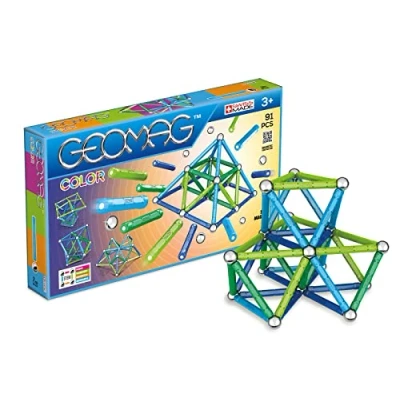 Image of Geomag 263 Building and Construction Toys, Multicolor, 91 Pieces