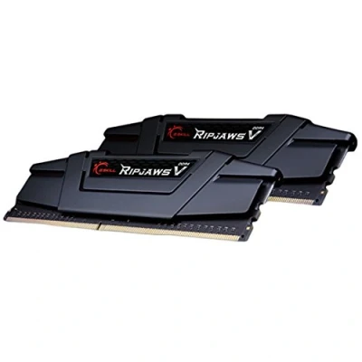 Image of G.SKILL Ripjaws V Series F4 3200C16D 16GVR 16 GB (8 GBx2) DDR4 3200 MHz C16 1.35 Memory Kit Classic Black