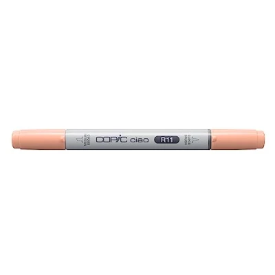 Image of COPIC Ciao Coloured Marker Pen (R 11) Pale Cherry Pink, For Art &amp; Crafts, Colouring, Graphics, Highlighter, Design, Anime, Professional Beginners, Supplies Colouring Books