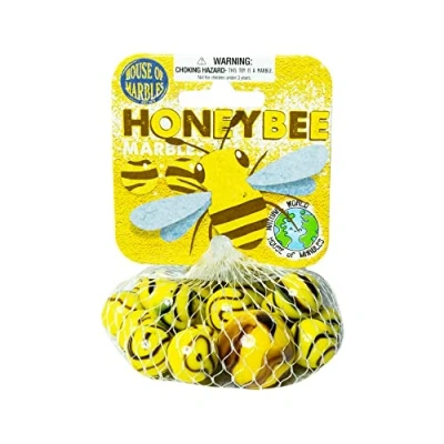 Image of House of Marbles Honeybee Net Bag Marble