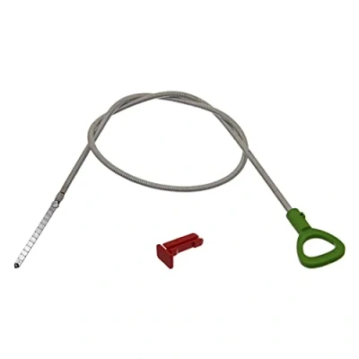 Image of 168589012100, 168589012100S1, A168589012100, A168589012100S1 Oil Dipstick FEBI BILSTEIN 101379 green MERCEDES BENZ: A Class, B GLA
