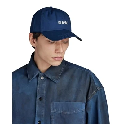 Image of G STAR RAW Men&#039;s Avernus Artwork Baseball Cap, blue (ballpen D22308 C693 1822), PC