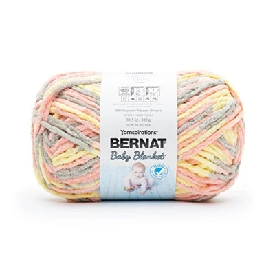 Image of Bernat Baby Blanket, Polyester, Spring Blossom, 300g