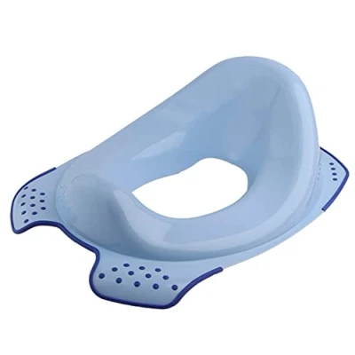 Image of DIVCHI Toilet Training Seat Combo Unisex White for Safe Toddler Loo Potty in The Bathroom and Home (Blue)
