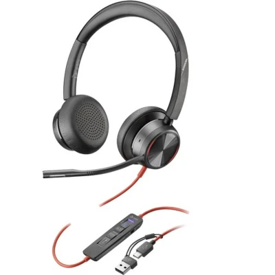 Image of HP Poly Headset Blackwire C8225 M Stereo USB C/A Teams 8X225AA