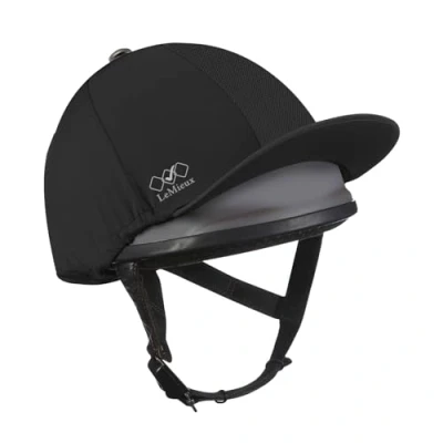 Image of LeMieux Pro Mesh Hat Silk Black