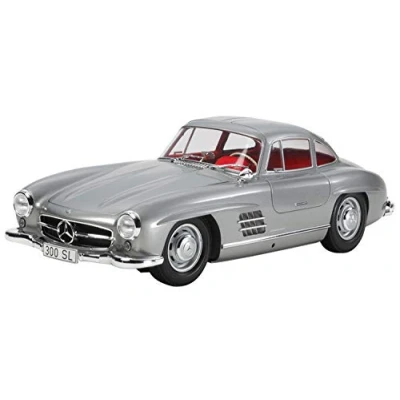 Image of TAMIYA Flügeltürer Mercedes Benz 300024338 300SL Wing Door Car Model Kit 1:24, Unvarnished
