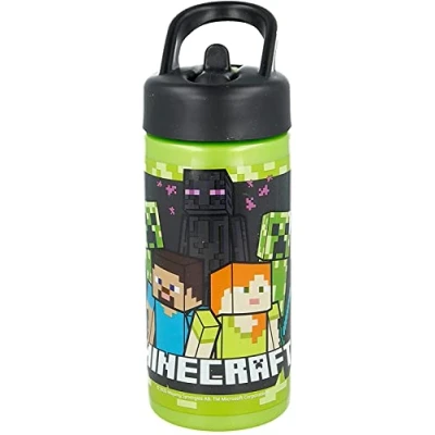 Image of Stor 410 ML PLAYGROUND BOTTLE MINECRAFT
