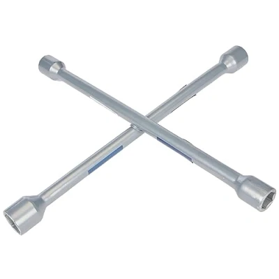 Image of Cartrend 10870 4 Way Wheel Brace, Silver (17mm, 19mm, 21mm, 23mm)