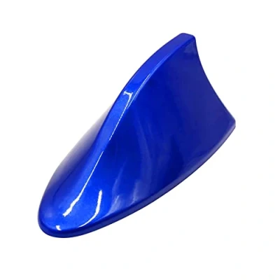 Image of sourcingmap Shark Fin Shape Car Roof AM FM Radio Signal Aerial Antenna Blue