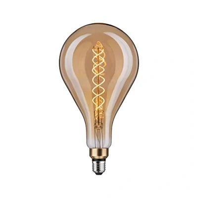Image of Paulmann BigDrop 28867 LED Bulb 1879 Filament Warm White 400 lm 7 Watt Dimmable Gold Vintage 1800 K E27
