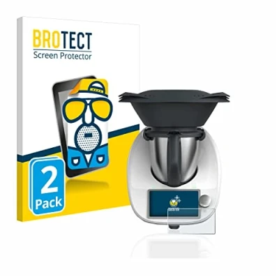 Image of brotect Screen Protector Anti Glare compatible with Vorwerk Thermomix TM6 / BimbyTM6 (2 Pack) Matte, Fingerprint Protection Film