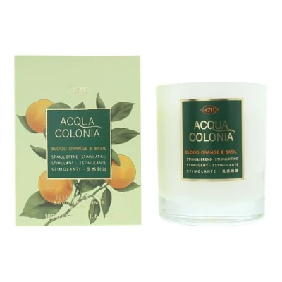 Image of 4711 Acqua Colonia Blood Orange &amp; Basil Candle 180g