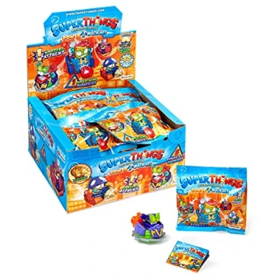 Image of SUPERTHINGS Power Machines Complete Collection of 12 Jets. Each Packet Contains 1 x Vehicle and SuperThing