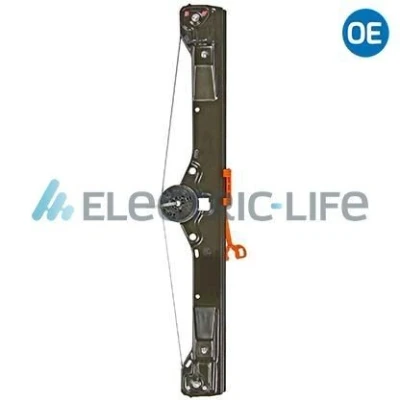 Image of FT707L Window regulator electric LIFE ZR FT707 L Left Front without motor with comfort function FIAT: Grande Punto Hatchback