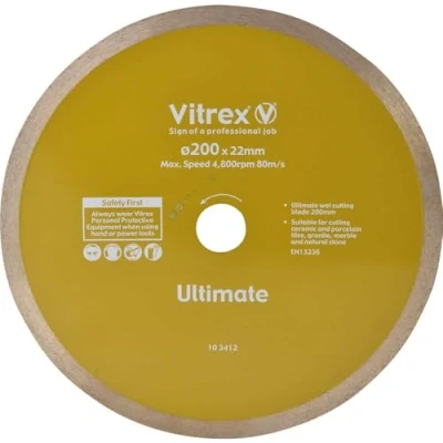 Image of Vitrex VIT103412 200mm Ultimate Diamond Blade