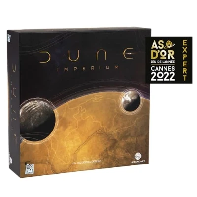Image of Lucky Duck Game Dune Imperium French Version Board Ages 14+ 1 4 Players 60 120 Minutes