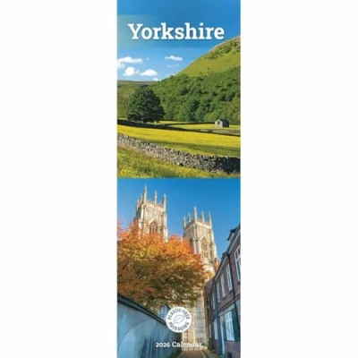 Image of Yorkshire Slim Calendar 2026