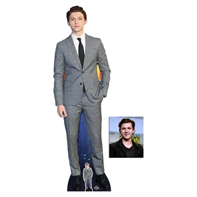 Image of BundleZ 4 FanZ by Starstills Fan Pack Tom Holland Lifesize and tabletop Cardboard Cutout/Standup with 20cm x 25cm Star Photo
