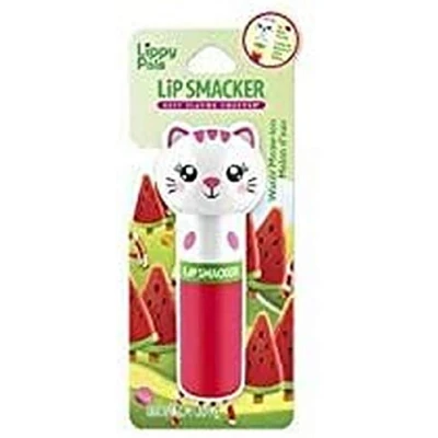 Image of Lip Smacker Lippy Pals Kitten, Flavoured Balm for Kids Inspired by Animals, Moisturizing and Smoothing to Refresh your Lips, Water Meow Lon Flavour
