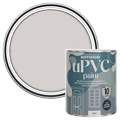 Image of Rust Oleum Purple uPVC Door and Window Paint in Matt Finish Babushka 750ml