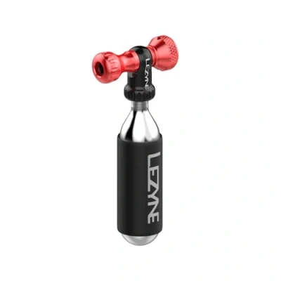 Image of LEZYNE Control Drive 1 C2 CTRLDR V111 CO2 Pump CNC Red Glossy 16g Mini