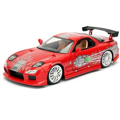 Image of Dom&#039;s Mazda RX 7 (Fast &amp; Furious) Jada Diecast Model