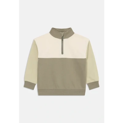 Image of Sweatshirt with half zip