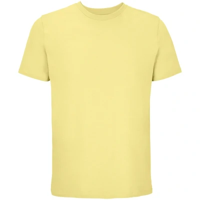 Image of SOLS Unisex Adult Legend Organic T Shirt (Light Yellow) Size 3XL