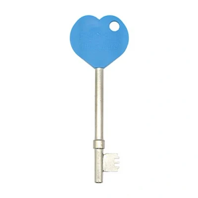 Image of Radar Key Blue Top Comfort Grip for Phlexicare NKS Lock Pack of 1