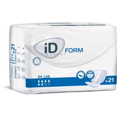 Image of Euron ID Expert Form Plus Size 2 Shaped Incontinence Pads (Anti Leak Cuffs) (21)Formerly Flex Extra