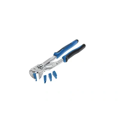 Image of GEDORE Pliers wrench set with protective jaws, Clamping width to 52 mm, No teeth, Multifunction tool, SB 183 10 JC S 002