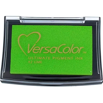 Image of Tsukineko VC042 Versacolor Pigment Ink Pad Lime