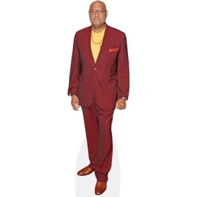Image of Laurence Fishburne (Red Suit) Mini Size Cutout
