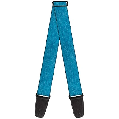 Image of Buckle Down GS W30895 &quot;Heather Blue&quot; Guitar Strap