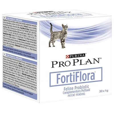 Image of Purina PPVD Feline Fortiflora Cat Food 30 x 1 g