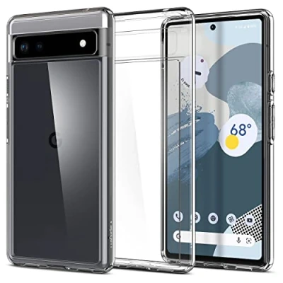 Image of Spigen Ultra Hybrid TPU Back Cover Transparent Google Pixel 6a