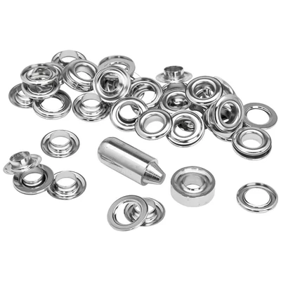 Image of Rapid Grommets for Reinforcing Holes, 10 x 21 mm, 5000412 25 Pieces