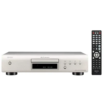 Image of Denon DCD 600NE CD Player Home, HiFi System, R/RW / MP3 WMA, Pure Direct Mode, AL32 Processing, Optical Output Silver