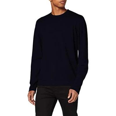 Image of FALKE 60111 Men&#039;s crew neck Sweatshirt, mens, sweatshirt., 60111, Night sky, XL