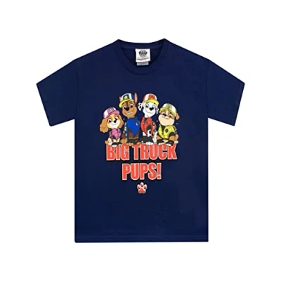 Image of Paw Patrol Boys T Shirt Blue 7 8 Years