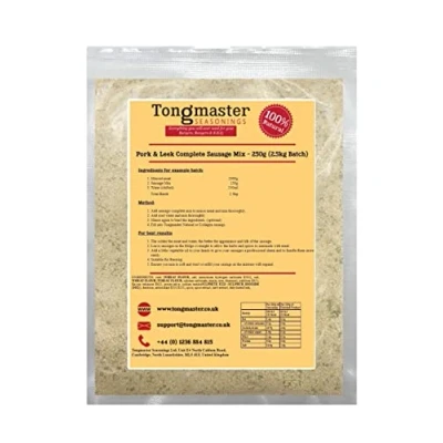 Image of Pork &amp; Leek Complete Sausage Mix 250g (2.5kg Batch)