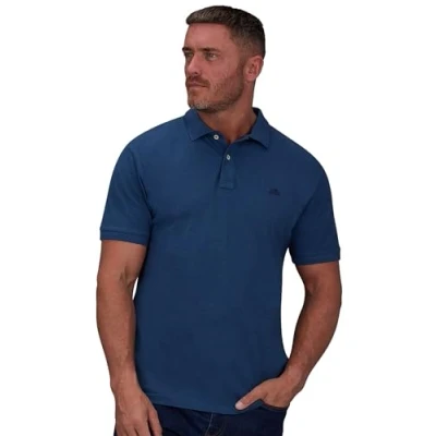 Image of Raging Bull Classic Organic Polo Shirt Denim