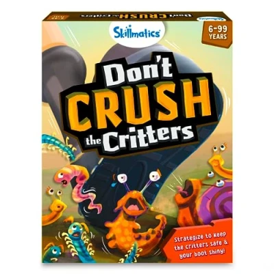 Image of Skillmatics Board Game Don&#039;t Crush The Critters, Fun &amp; Thrilling Strategy for Family Night, Card Games Toys Kids, Teens and Adults, Gifts Boys Girls Ages 6, 7, 8, 9 Up