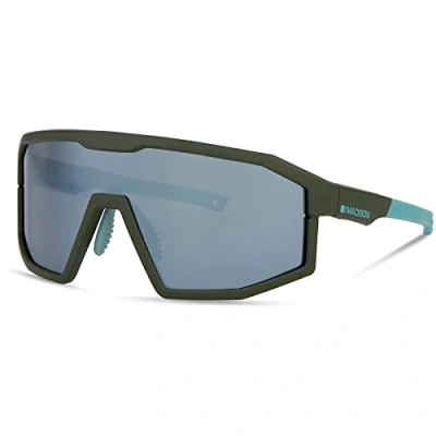 Image of Madison Enigma Cycling Sunglasses Matte Olive Frame, 3 Lens Set/Bicycle Cycle Biking Bike Mountain Road Eyewear Sun Glasses Eye Wear Protection Accessories Trail Enduro Anti Glare Multi Shade