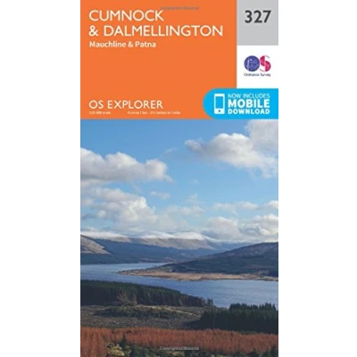 Image of Explorer Active 327 Cumnock &amp; Dalmellington Map With Digital Version