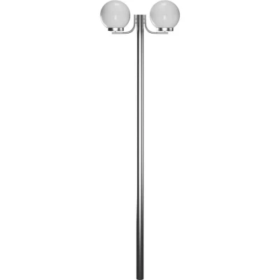 Image of vidaXL Garden Lamp Post 2 Lamps 220 cm